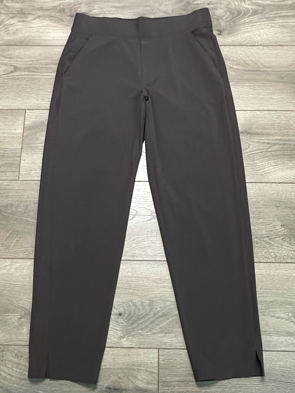 Athleta Brooklyn High Rise Ankle Pants Casual Travel Brown Size 4
